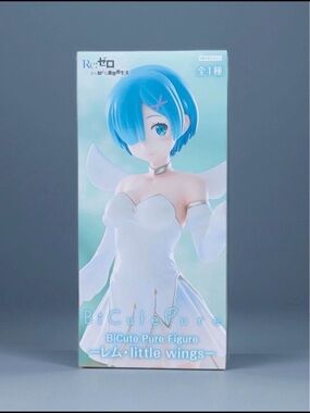 Re:Zero Rem BiCute Pure Figure - White Dress with Blue Hair